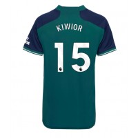 Arsenal Jakub Kiwior #15 Tredje Tröja Kvinnor 2023-24 Korta ärmar